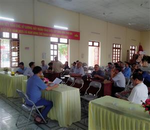 Tổ Khuyến nông cộng đồng xã Nam Hưng – Huyện Tiên Lãng phát huy vai trò trong công tác tập huấn chuyển giao kỹ thuật